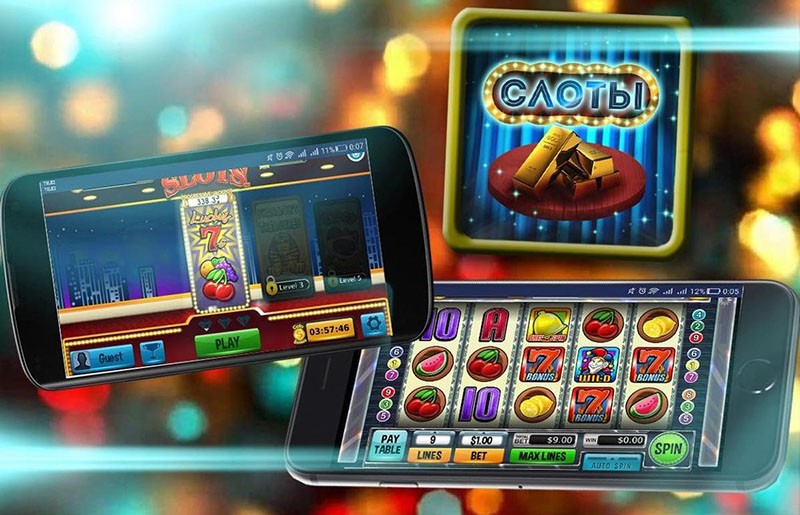 Akıllı telefondaki slot makineleri