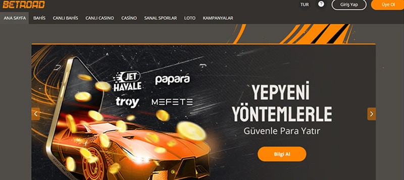 Web sitesi ana sayfa tasarımı