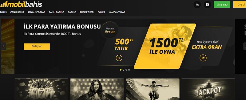 Çevrimiçi casino web sitesi tasarımı