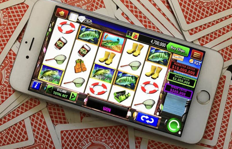 Akıllı telefondaki slot makineleri